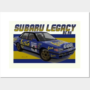 Subaru Legacy BC RS Posters and Art